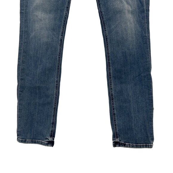 Mother The Mid Rise Dazzler Ankle Jeans We The Animals Size 25 - Picture 6 of 10